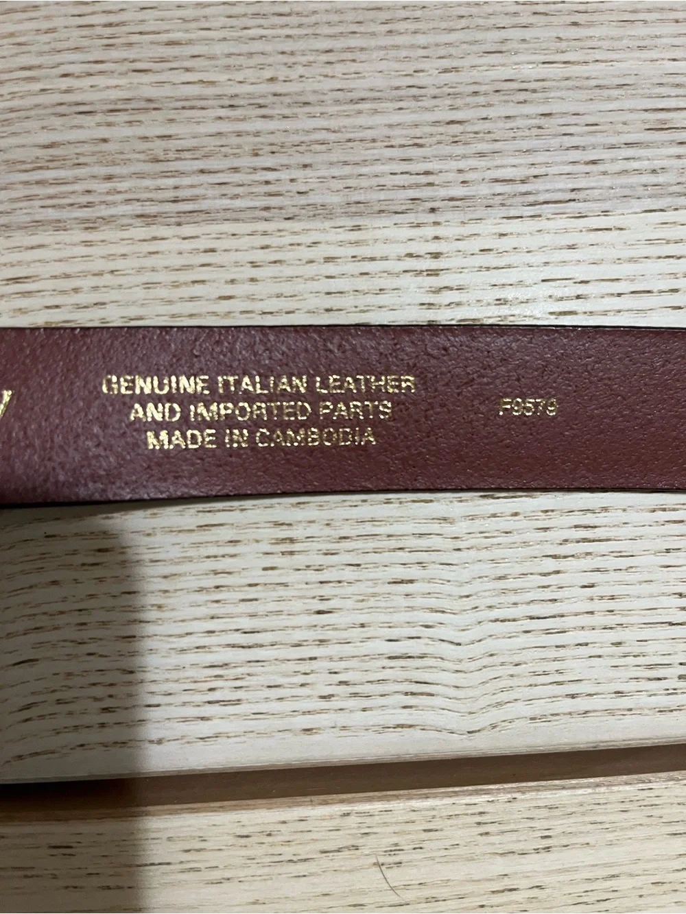 J.Crew women’s Italian leather brown belt - Picture 7 of 8